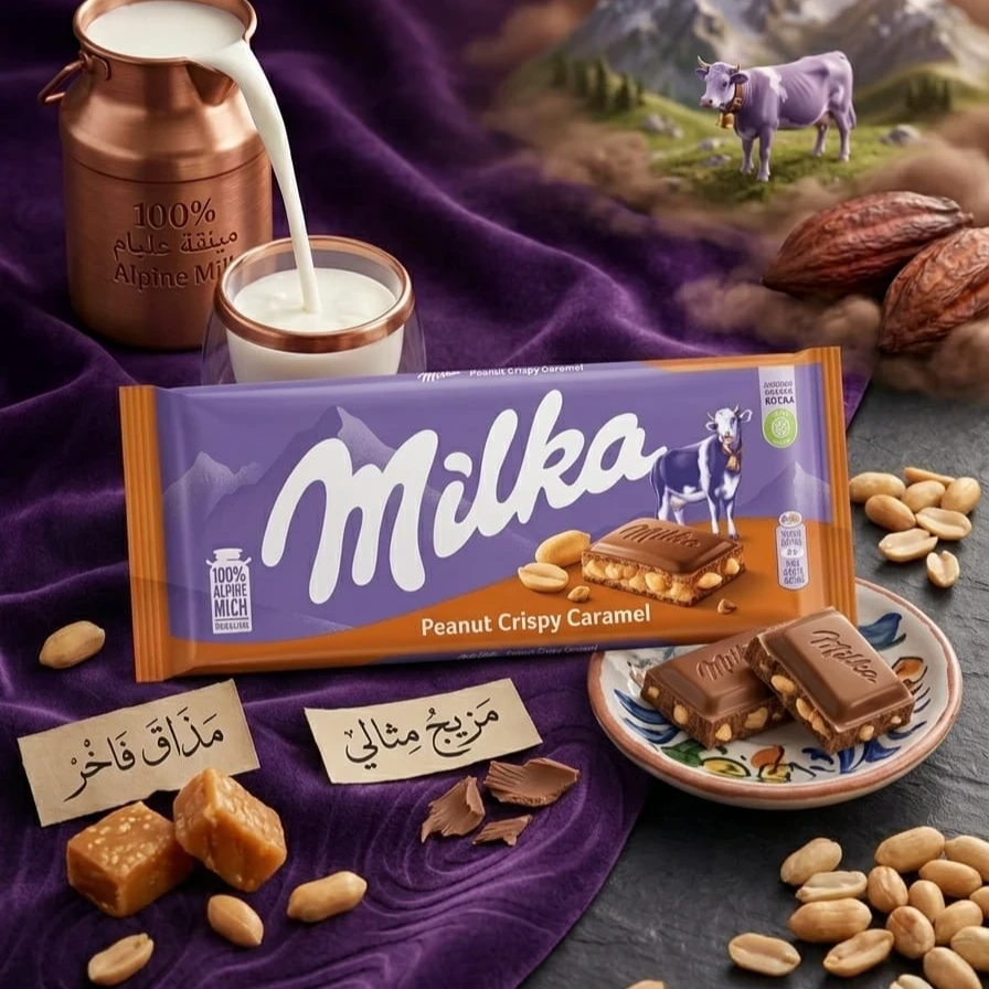 كراميل وفول السوداني